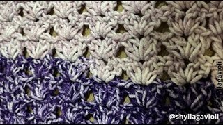 Sciarpa alluncinetto Flavia facile principiante passo a passo tutorial crochet patterns hawto diy [upl. by Meadows657]