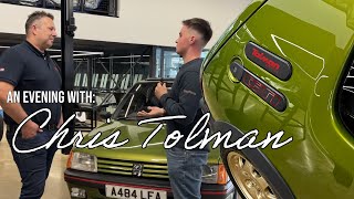 An evening with Chris Tolman 205 GTI Tolman edition [upl. by Raamaj]