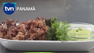 Receta  Arañitas con salsa de aguacate  TVN Panamá [upl. by Ainez]