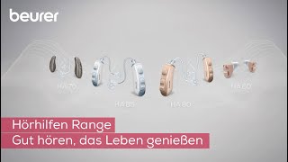 Wieder gut hören dank Hörhilfen  Beurer Hörhilfen Range [upl. by Ina]