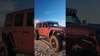 Jeep Wrangler 392 amp RAM TRX rippin at the sand dunes [upl. by Atirabrab941]