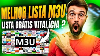 🔴 Lista M3U Grátis SEM MENSALIDADE Melhor Lista M3U Lista IPTV M3U Gratuita Lista M3U Gratuita [upl. by Yrogreg151]