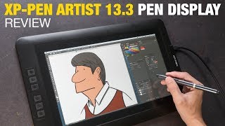 Review XPPen Artist 133 Pen Display [upl. by Ennadroj]