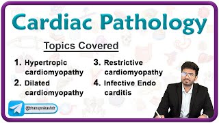 🫀 CVS Pathology Part 1 Cardiomyopathy  Restrictive dilated Hypertropic Pathology Chapter  5 [upl. by Steinway]