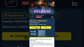 Fnaf Security breach Ruin Mobile DLC Android APK fnafsecuritybreach fnaf fivenightsatfreddy [upl. by Alfonso]