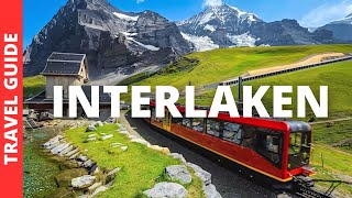 Interlaken Switzerland Travel Guide 15 BEST Things to Do in Interlaken [upl. by Kisung]