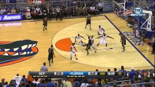 11232012 UCF vs Florida MBB Highlights [upl. by Sheeree185]