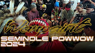 Warpaint 🪖🎨 Contest Song 2 l Fri Seminole Tribal Fair Powwow 2024 [upl. by Ahilam]