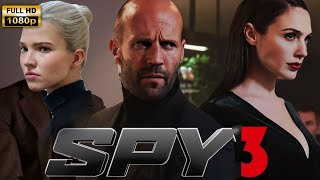 Spy 3 2025 Movie 4K  Jason Statham Rose Byrne Jude Melissa McCarthy  Analysis  Review amp facts [upl. by Enaira709]