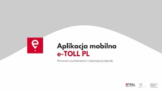 Aplikacja mobilna e TOLL PL [upl. by Olathe]