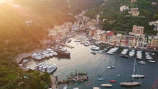 Luxury yachts presentation in Portofino [upl. by Dnumde]