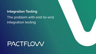 Introduction to contract testing  Part 1 The problem with endtoend integrated tests [upl. by Zinck]