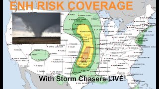 ENH RISK TORNADO COVERAGE [upl. by Nelrah]