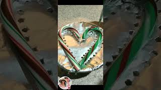 ASMRSatisfying Poking Sounds Of Tin Foil With HERSHEYS CANDY CANE asmr screencast poking fun [upl. by Simeon902]