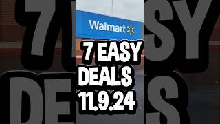 7 Easy Walmart Deals11924 🛍🛒 [upl. by Cadal]