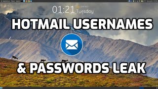 Hotmail Usernames amp Passwords Leak [upl. by Kilk]