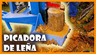 🚜🌲 RACHADORA ASTILLADORA de LEÑA HIDRÁULICA para TRACTOR  TRACTORES Y APEROS [upl. by Thgiwd]