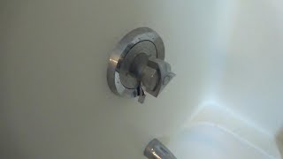 TUB SHOWER VALVE MAKING BANGING NOISE WHEN SHUTOFF [upl. by Ainex883]