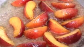 Peach Tartlet Recipe  Mini Peach Tarts [upl. by Naivat]