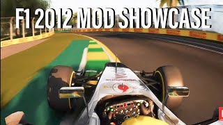 F1 2012 Mod Showcase  Assetto Corsa  All Teams Onboard [upl. by Oralla]