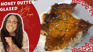 Honey Butter Glazed Pork Chops [upl. by Huai]