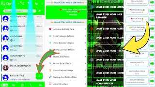 NEW UPDATE FMWHATSAPP ALL ANTIVIRUS BUTTON AND DISCO LIGTING [upl. by Pump]