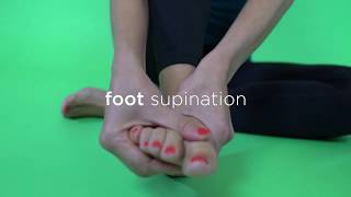 Foot Supination  Foot amp Ankle Stretch [upl. by Maxma]