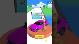 Watch the Car Transform ⚡🚗💨 Hyper Casual Mobile Games shorts gaming games [upl. by Adnale]