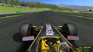 rFactor F1 2010 WCP Mod  Download Link [upl. by Derreg]