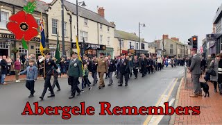 Abergele Remembrance Day Parade [upl. by Canica]