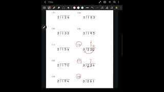 C 181200 How to do long division with 1 digit divisor [upl. by Lawson]