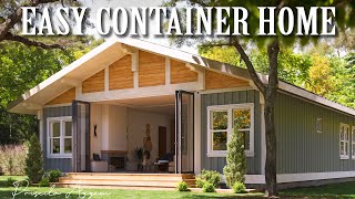 Shipping Container House  Living OFF GRID  Three Bedroom [upl. by Socin]