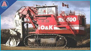 OampK Terex RH400  The Largest Hydraulic Excavator ever created by man  AnDaHydraulic [upl. by Aivitnahs40]