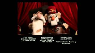 Gravity Falls  S02E04 quotSock Operaquot Ending Credits  Real Puppets [upl. by Lifton]