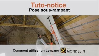 Comment poser des plaques sous rampant avec un Levpano Mondelin [upl. by Julius217]