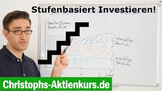 Aktien kaufen für Anfänger  stufenbasiert investieren  Christophs Aktienkurs [upl. by Jacobson]