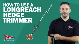 How to Use a Hedge Trimmer Correctly and Safely  Speedy Services [upl. by Eenram]