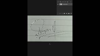 Digital Signature  Short Photoshop tutorial [upl. by Salvucci]