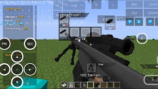 Vic Modern Warfare 30 fix scope  pojavlauncher for Android  Minecraft mods [upl. by Yruoc]