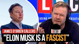 James OBrien and callers react as Elon Musk scuppers Ukrainian attack on Russia  LBC [upl. by Neille]