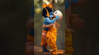 Shree krishna leela 😒 krishna aur sudama 🫂 short video [upl. by Ecinna881]