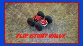 Flip Stunt Rally The Black Series RC Remote Control Car Demonsration [upl. by Alfeus551]