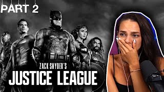 Zack Snyders Justice League 2021 REACTION PART 2 [upl. by Essilrahc]