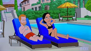 Family Guy takes down Harry and Meghan in latest episode [upl. by Yhtomit]