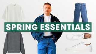 Spring Capsule Wardrobe 2024  My Essential Pieces [upl. by Norwood]