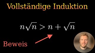 Beweise die Ungleichung mit vollständiger Induktion  Übungsaufgabe 07 mit Wurzeln [upl. by Sheline]