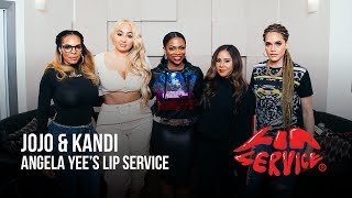 Angela Yees Lip Service Feat Jojo Zarur and Kandi Burruss [upl. by Dagney179]