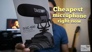 TAKSTAR SGC600 SHOTGUN MICROPHONE  INDOOR AND OUTDOOR TEST [upl. by Elihu]