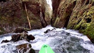 West Fork Satsop River  Kayak [upl. by Chenee]