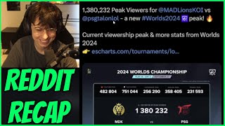 Comparing Valorant And LoL Viewership  Reddit Recap [upl. by Doroteya]